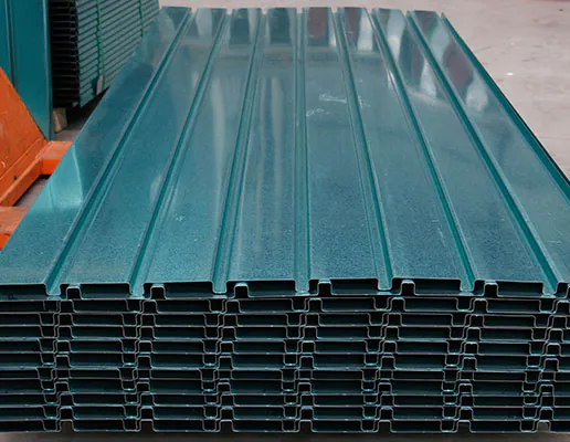 Duela Económica Zintro Rect. 4 x 6.5 (2.00 mts) Chapetón