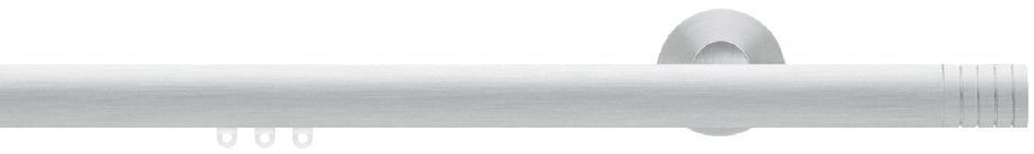 Tubular Tira Cortina Plana Blanca (Maltratado)